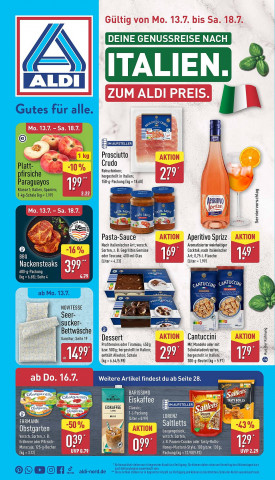 Aldi Nord folder