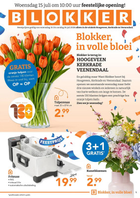 Blokker folder