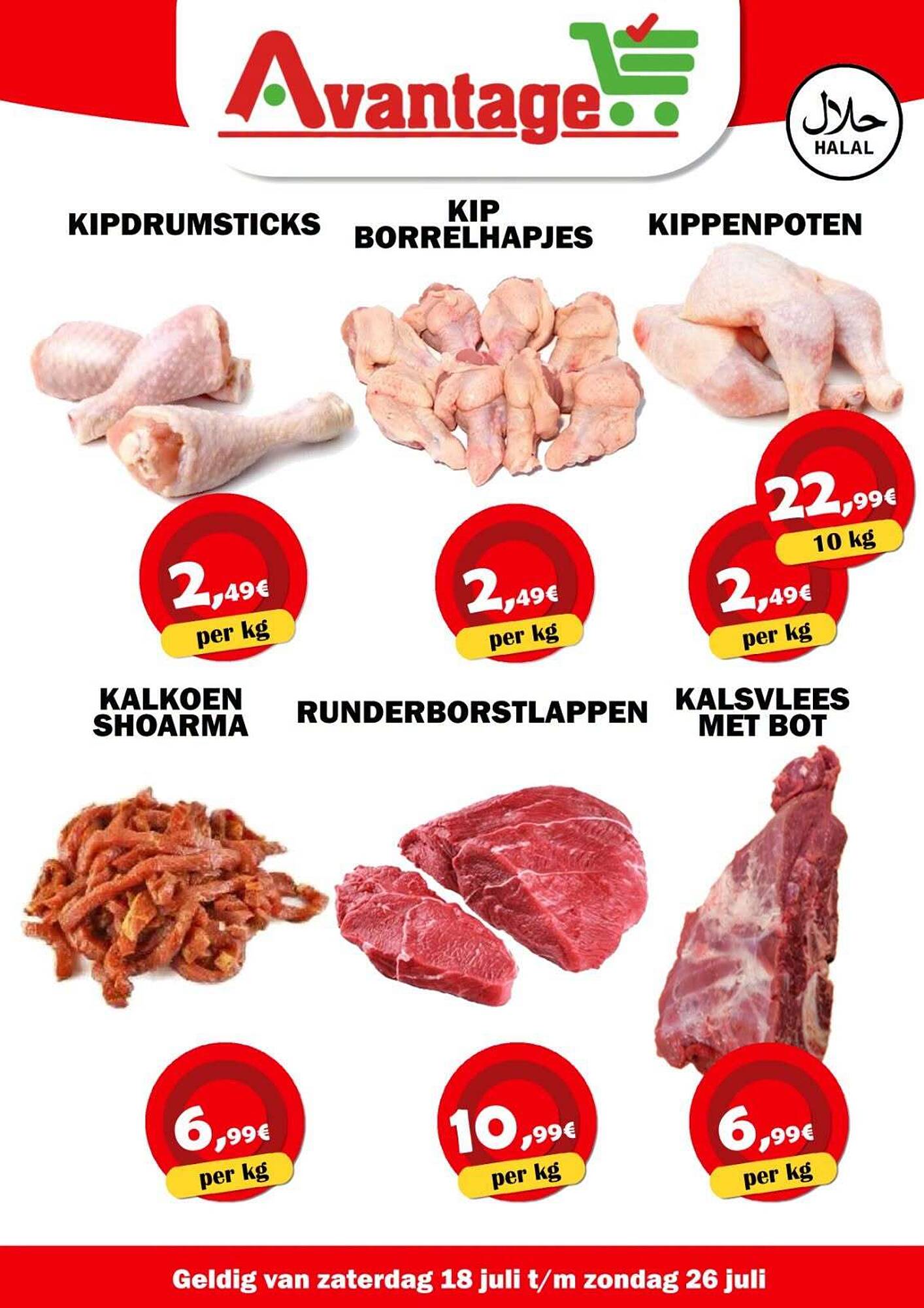 Avantage Supermarkt folder - Pagina 1