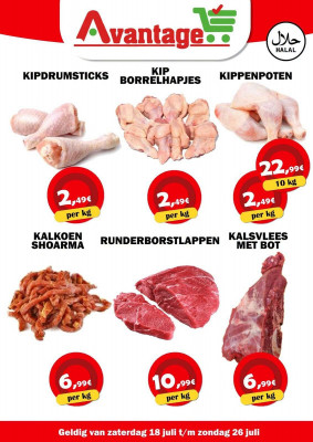 Avantage Supermarkt folder