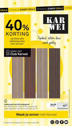 Karwei folder