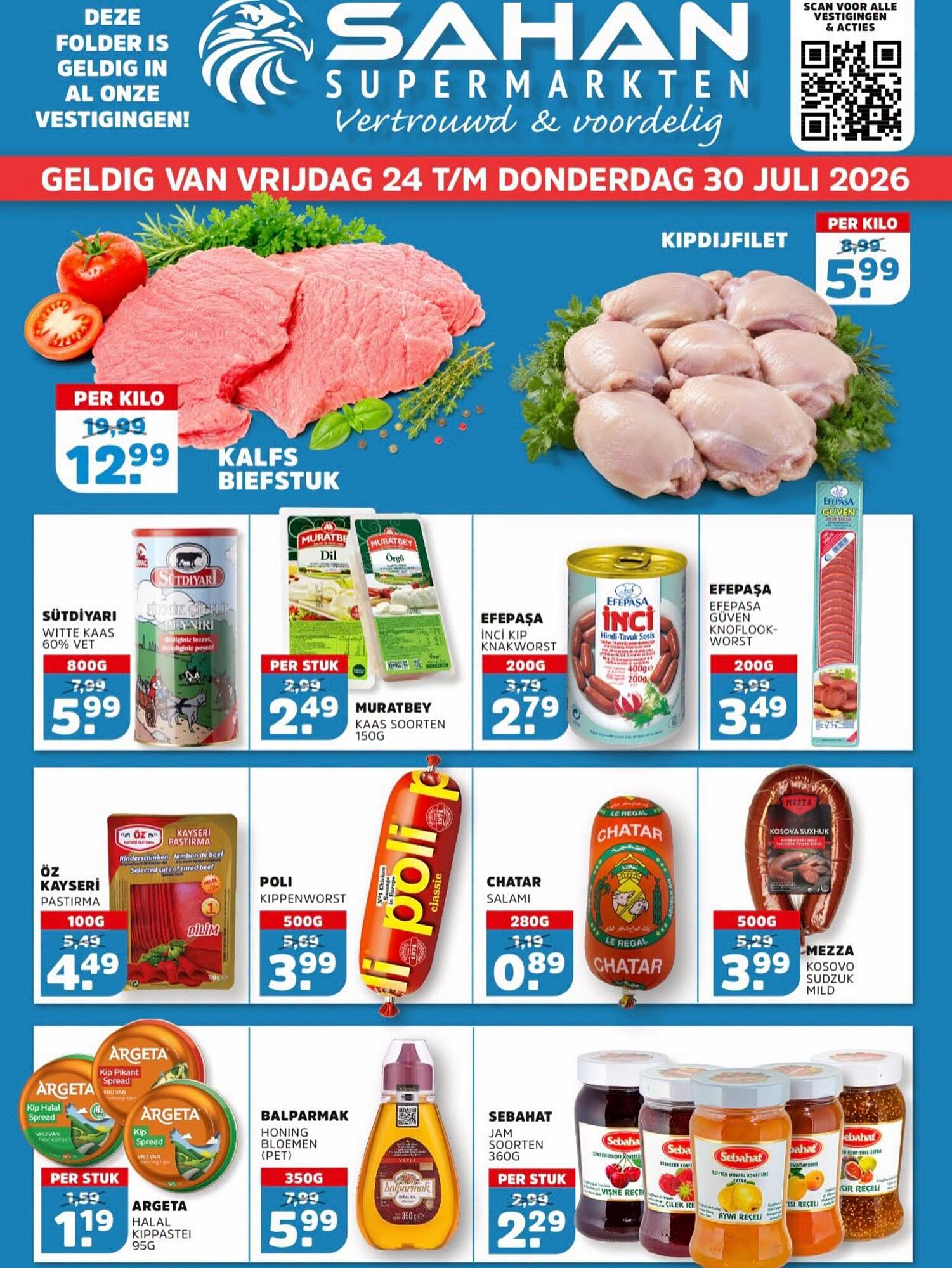 Sahan Supermarkten folder - Pagina 1