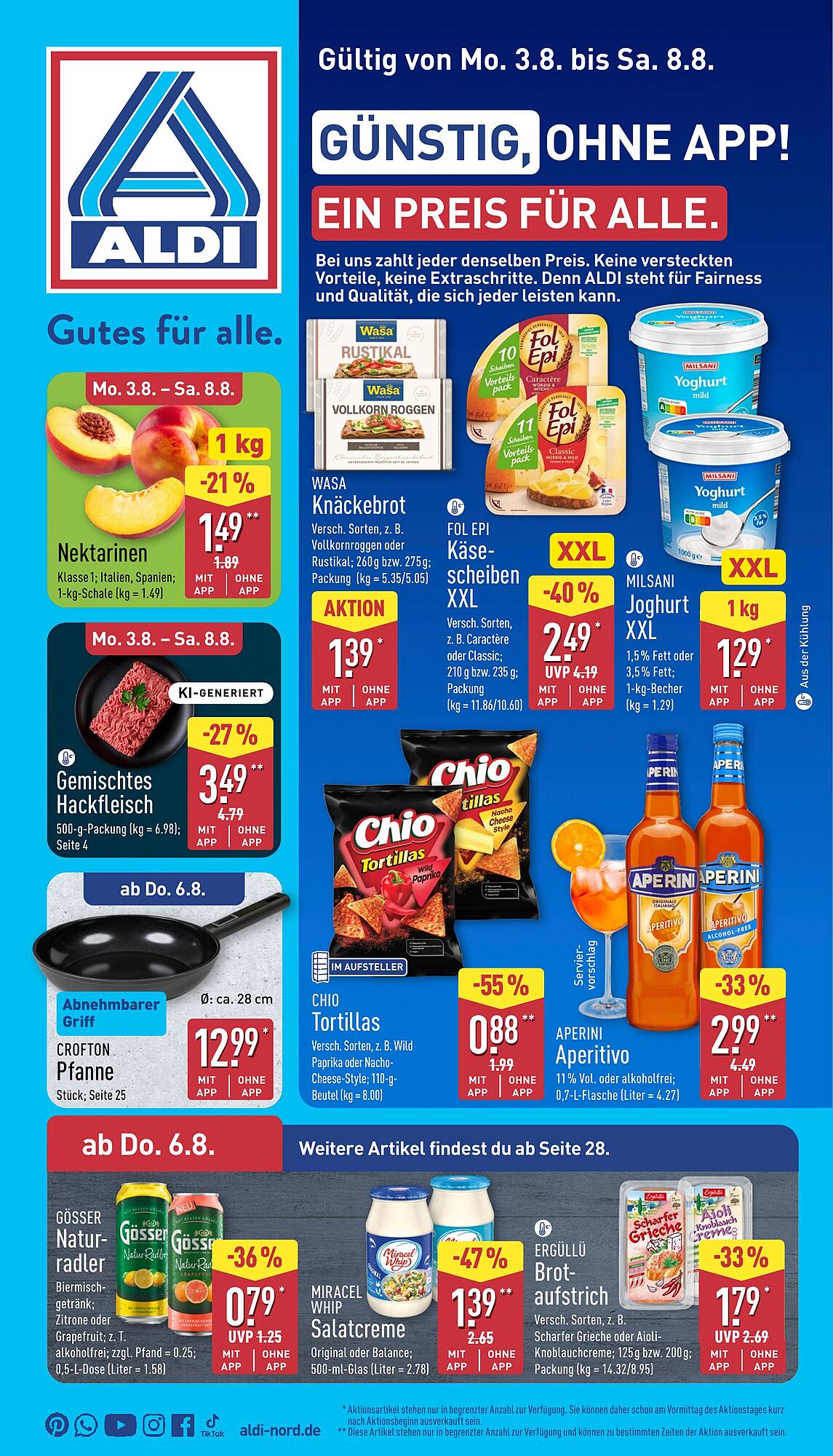 Aldi Nord folder - Pagina 1