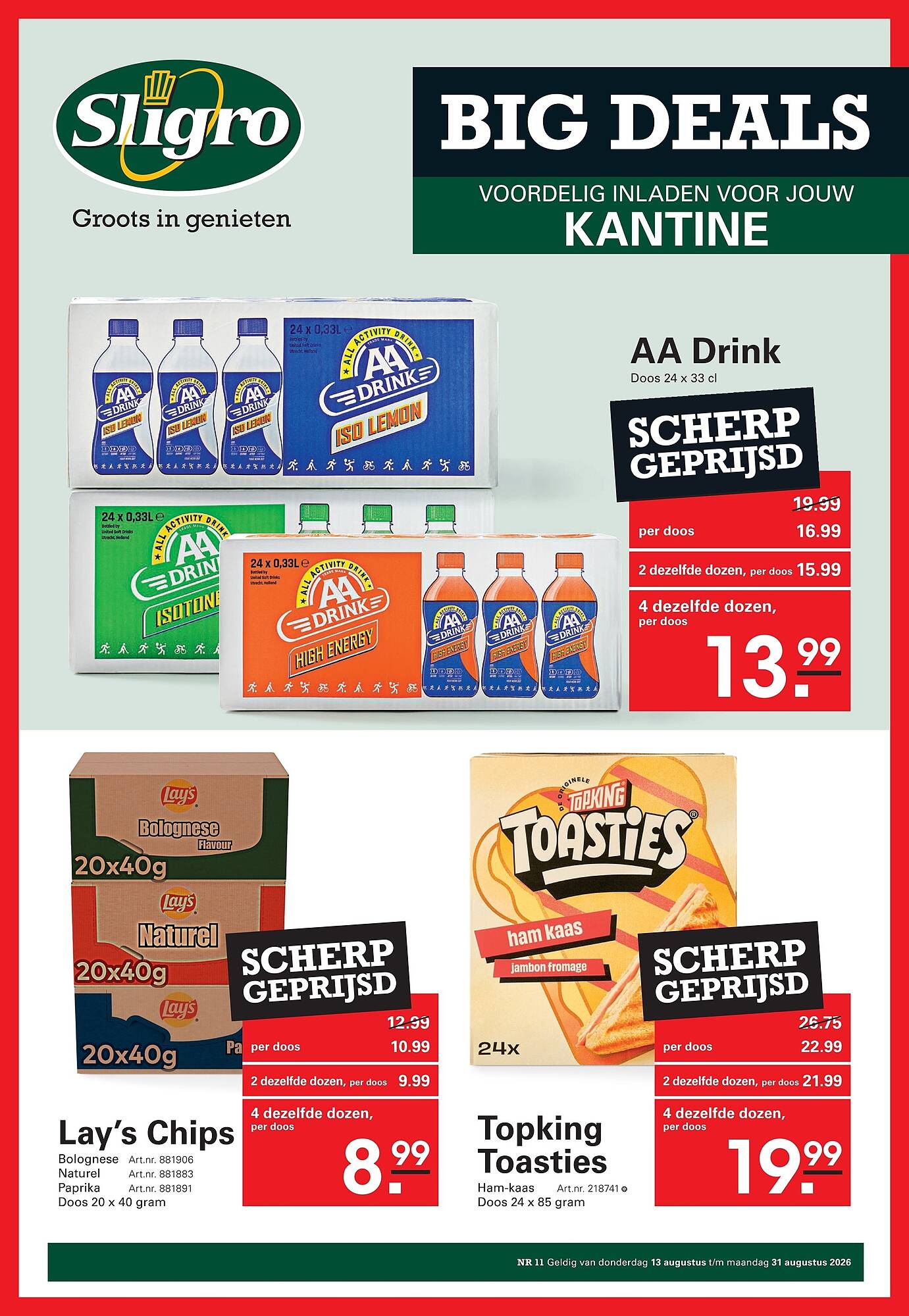 Sligro folder - Pagina 1