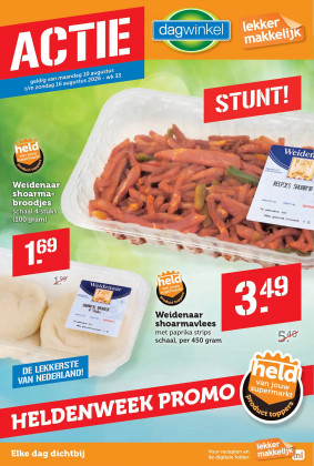 Dagwinkel folder