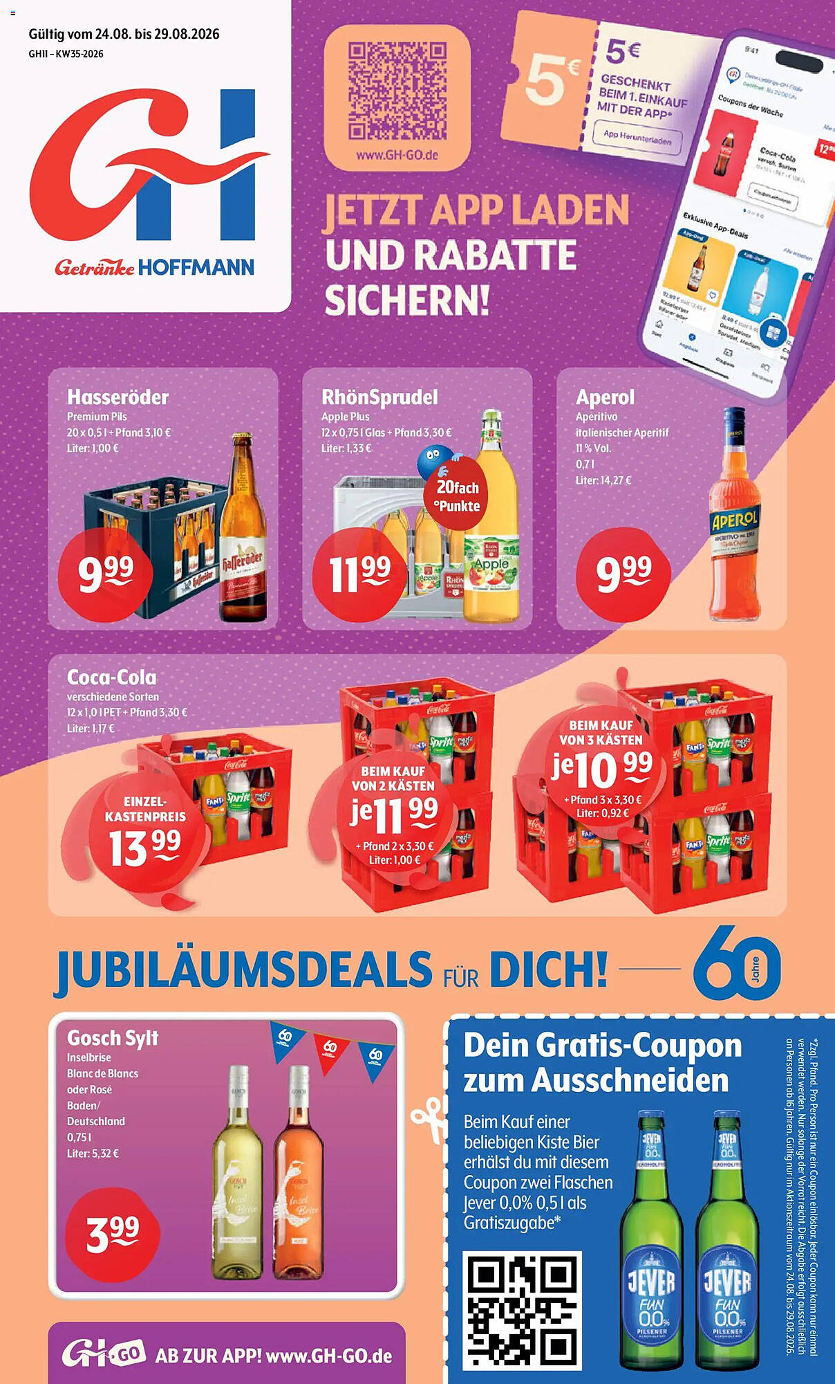 Getränke Hoffmann folder - Pagina 1