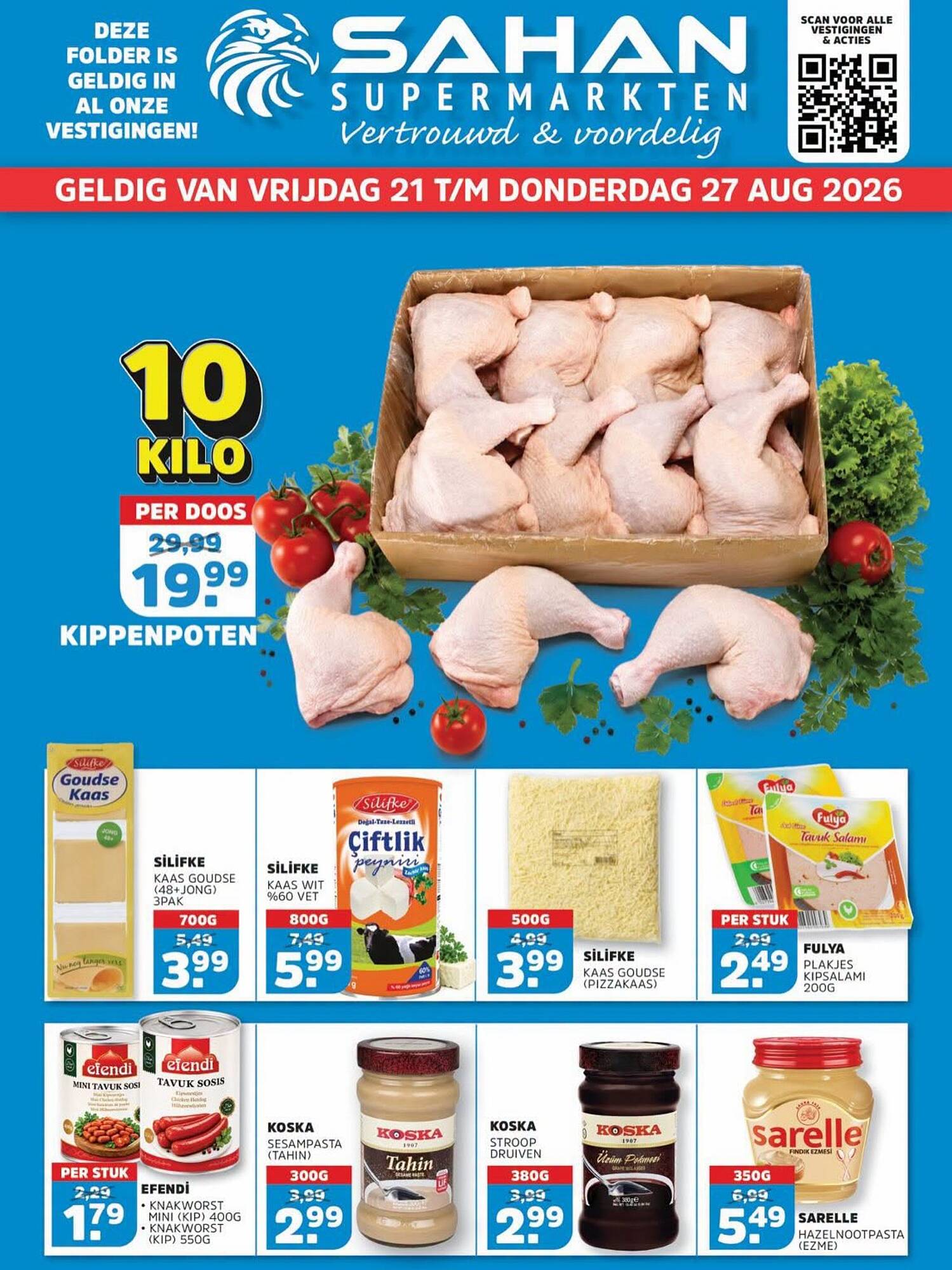 Sahan Supermarkten folder - Pagina 1