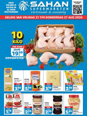 Sahan Supermarkten folder
