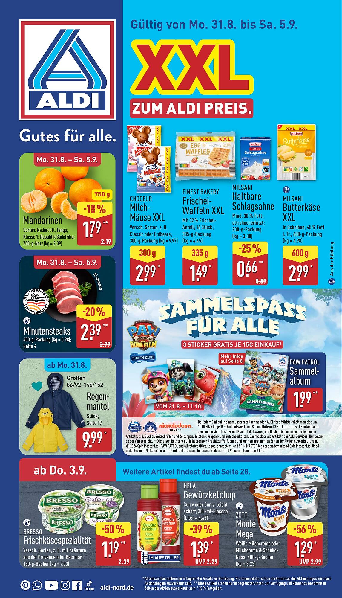 Aldi Nord folder - Pagina 1
