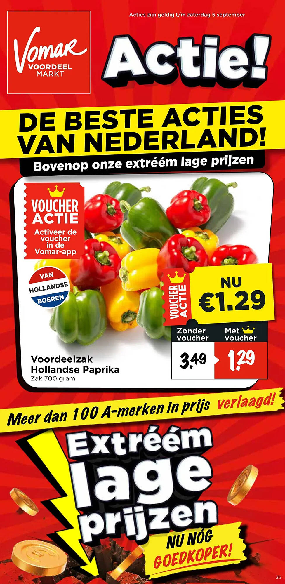 Vomar folder - Pagina 1