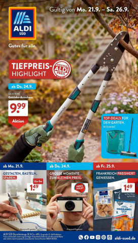 Aldi Süd folder