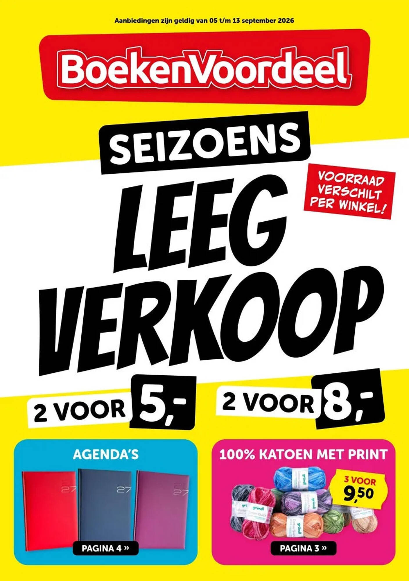 BoekenVoordeel folder - Pagina 1
