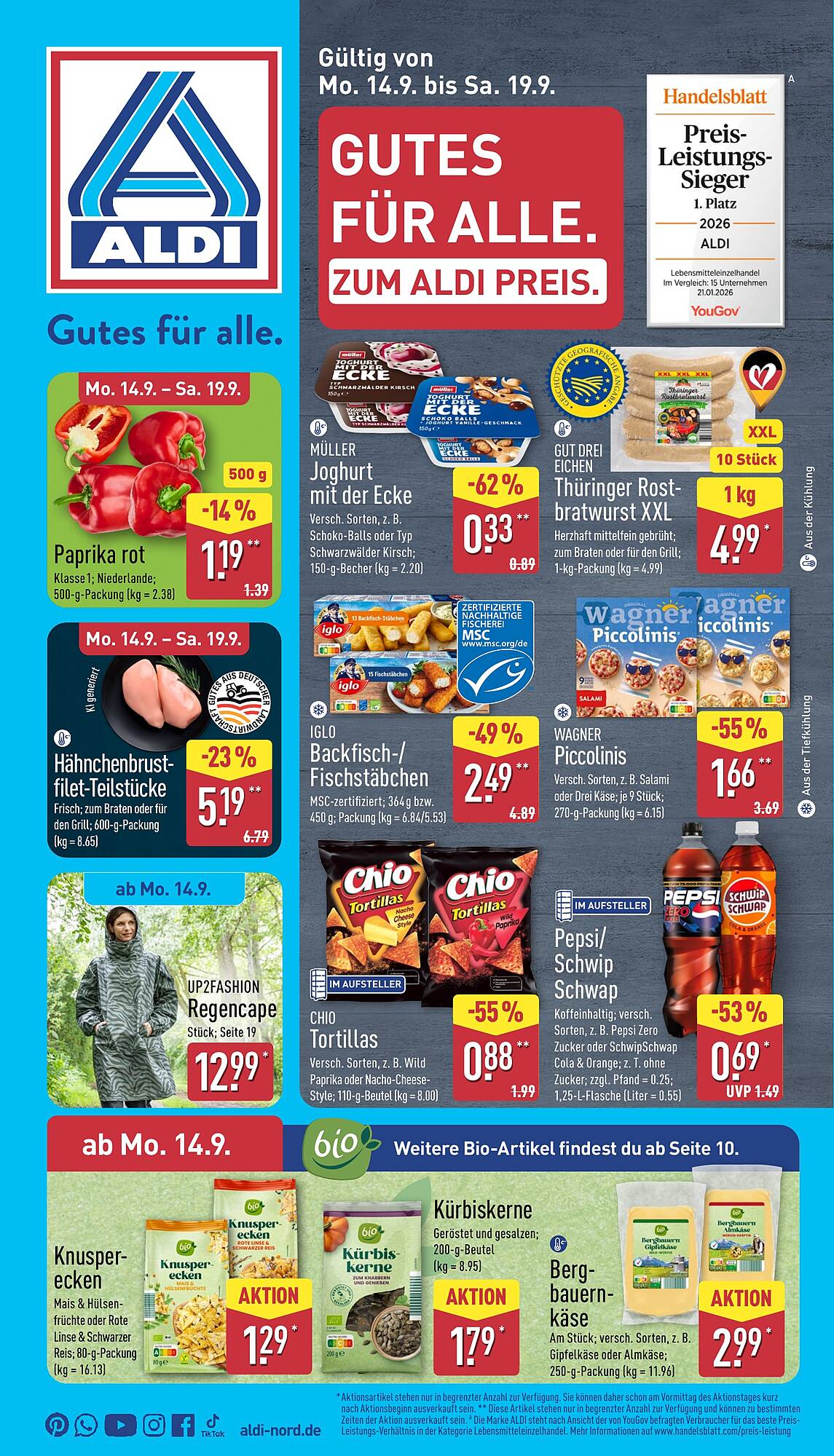 Aldi Nord folder - Pagina 1