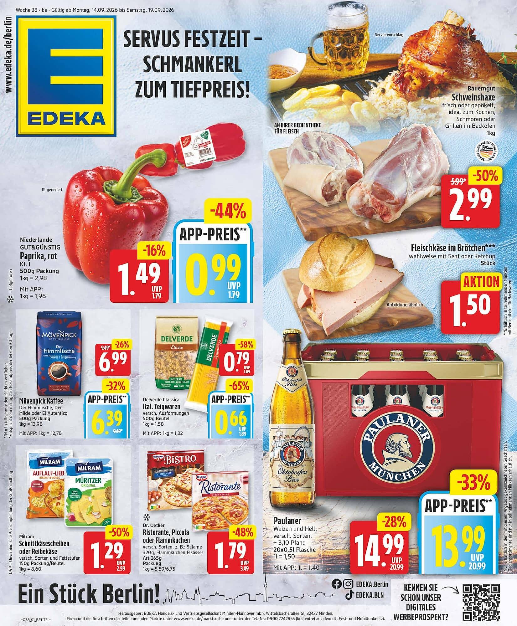 Edeka folder - Pagina 1