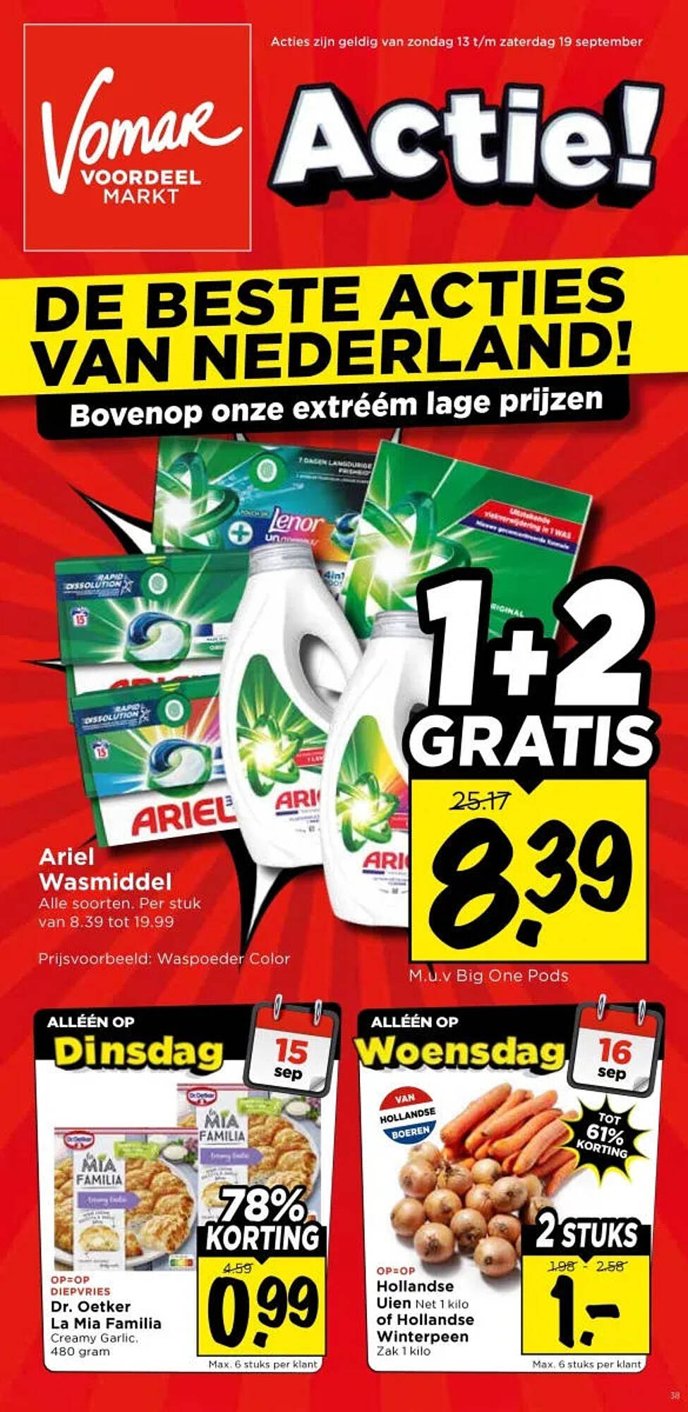 Vomar folder - Pagina 1