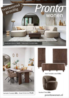 Pronto Wonen folder
