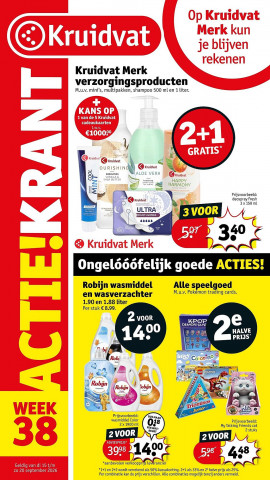 Kruidvat folder