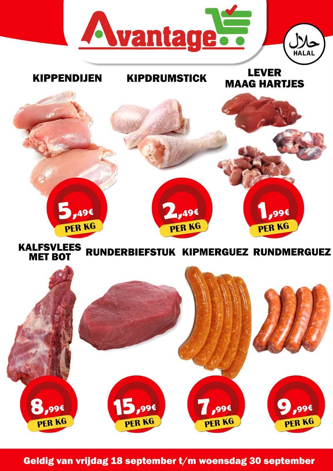 Avantage Supermarkt folder - Pagina 1