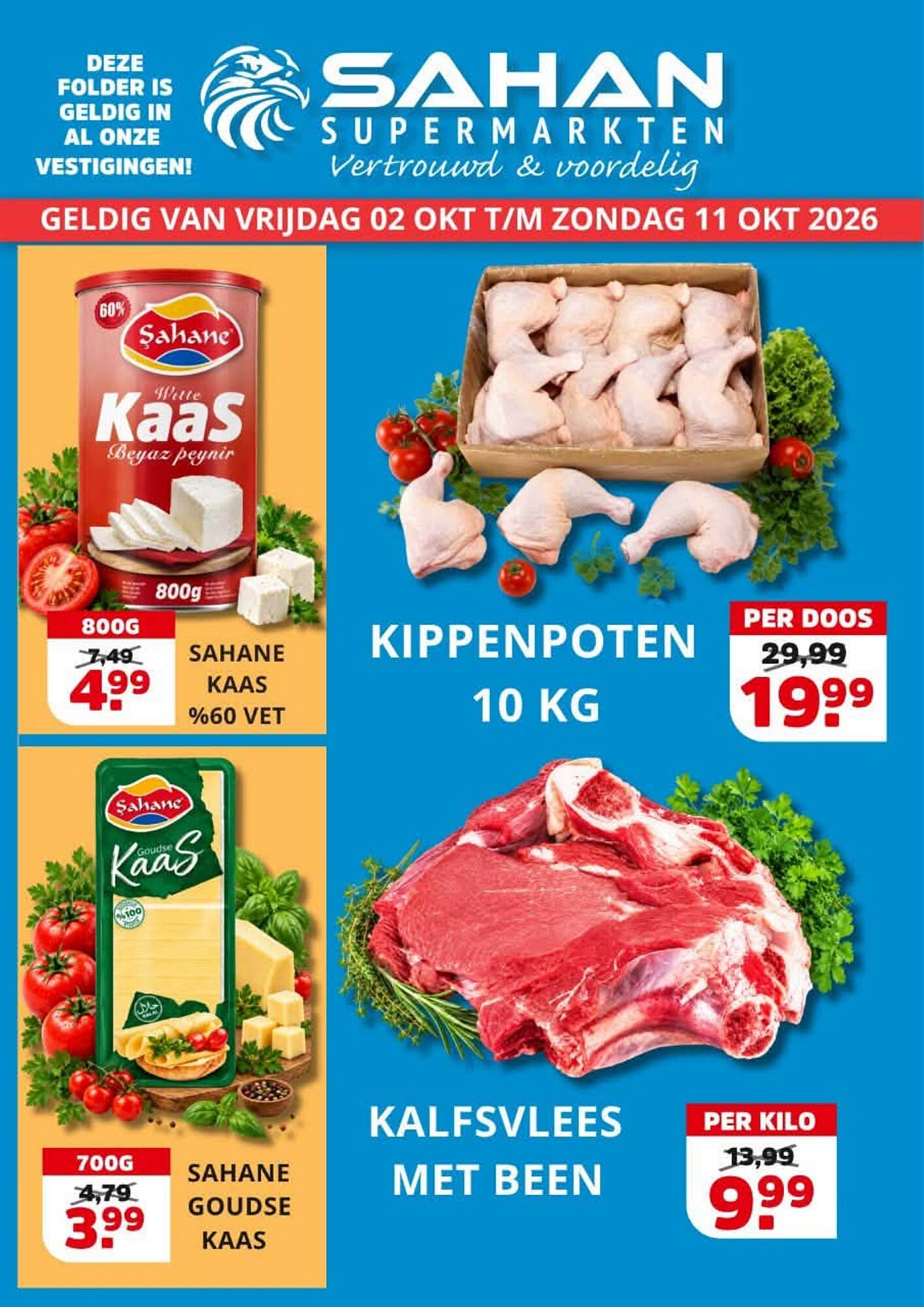 Sahan Supermarkten folder - Pagina 1