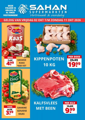 Sahan Supermarkten folder