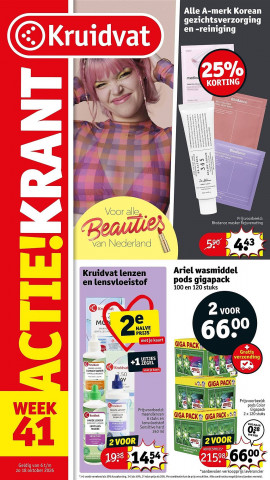 Kruidvat folder