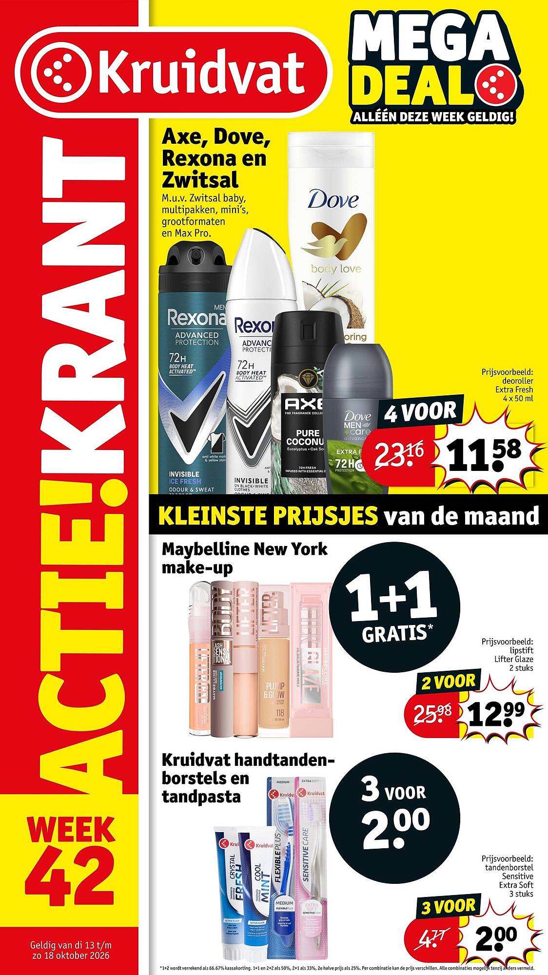 Kruidvat folder - Pagina 1
