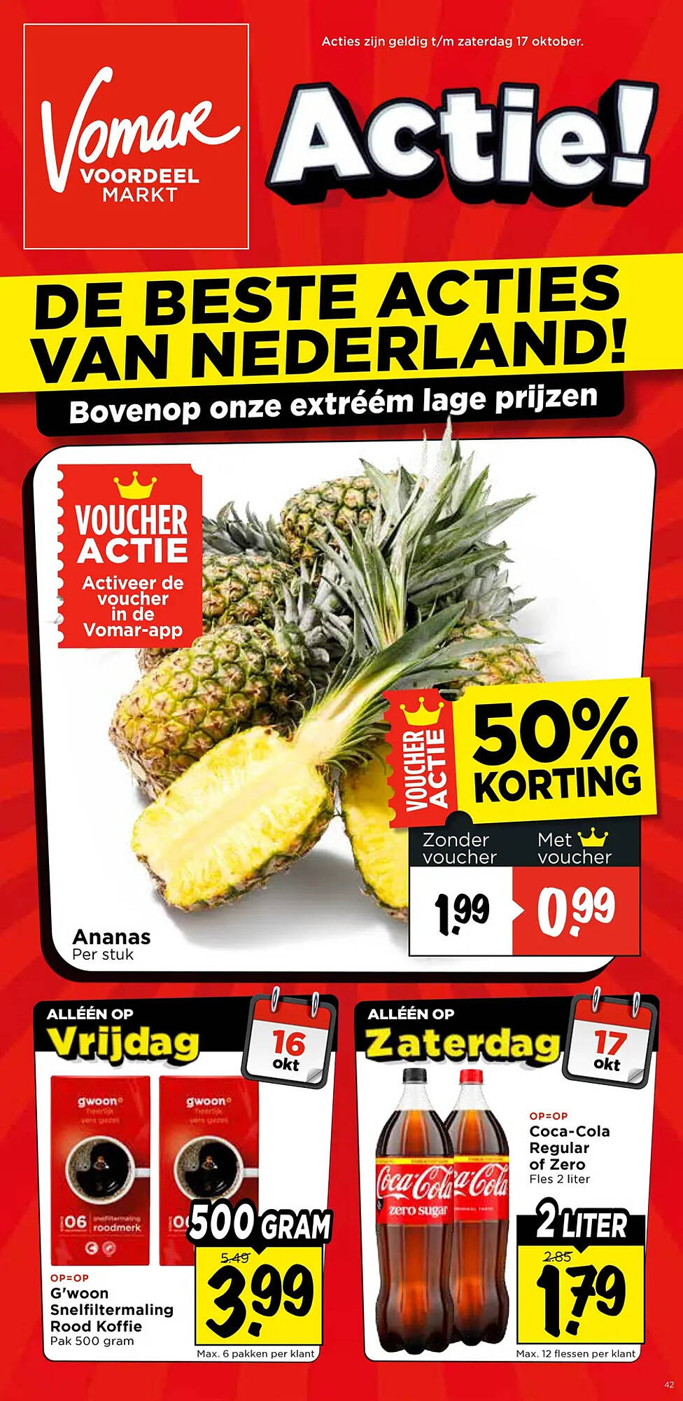 Vomar folder - Pagina 1
