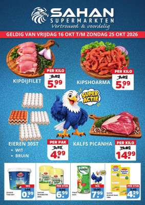 Sahan Supermarkten folder