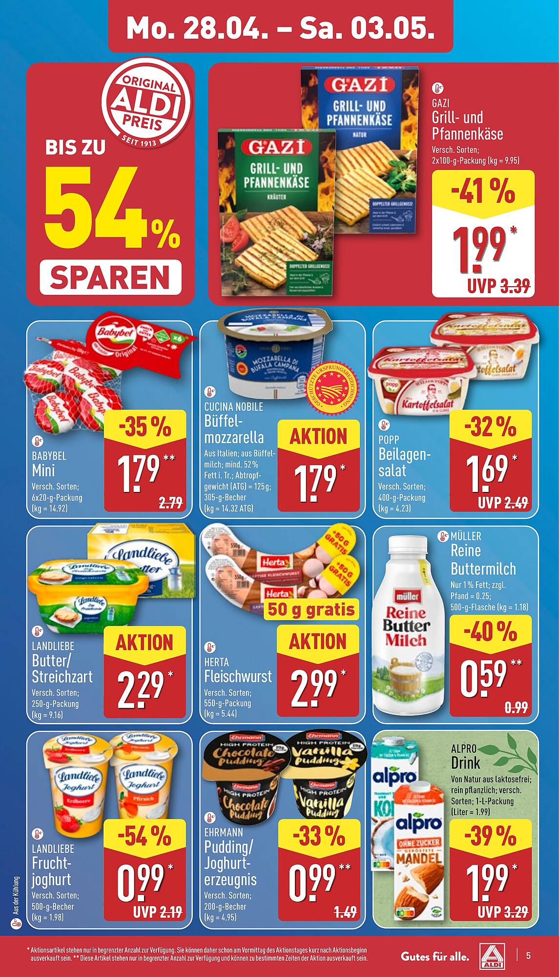 Aldi Nord folder