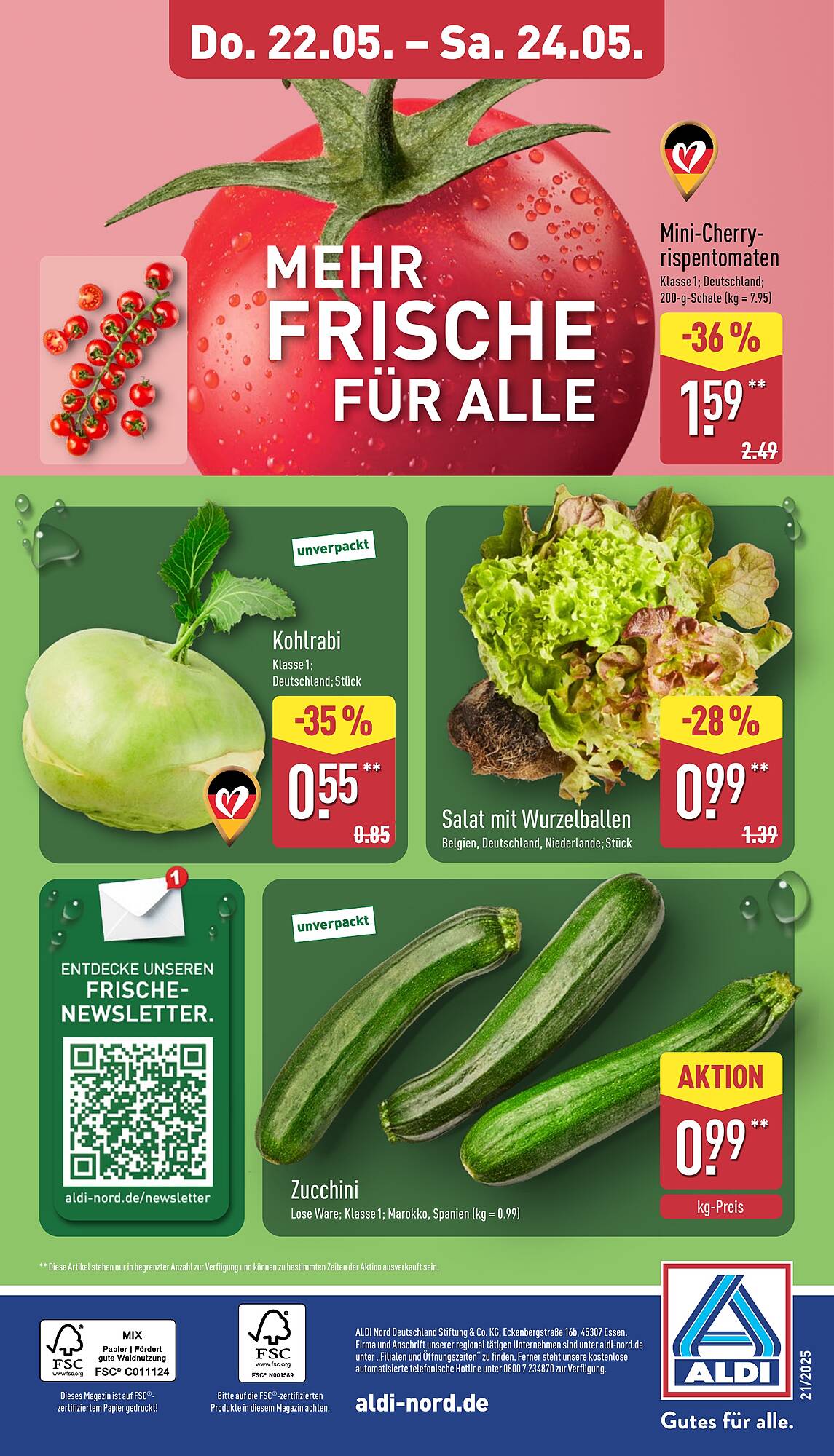 Aldi Nord folder