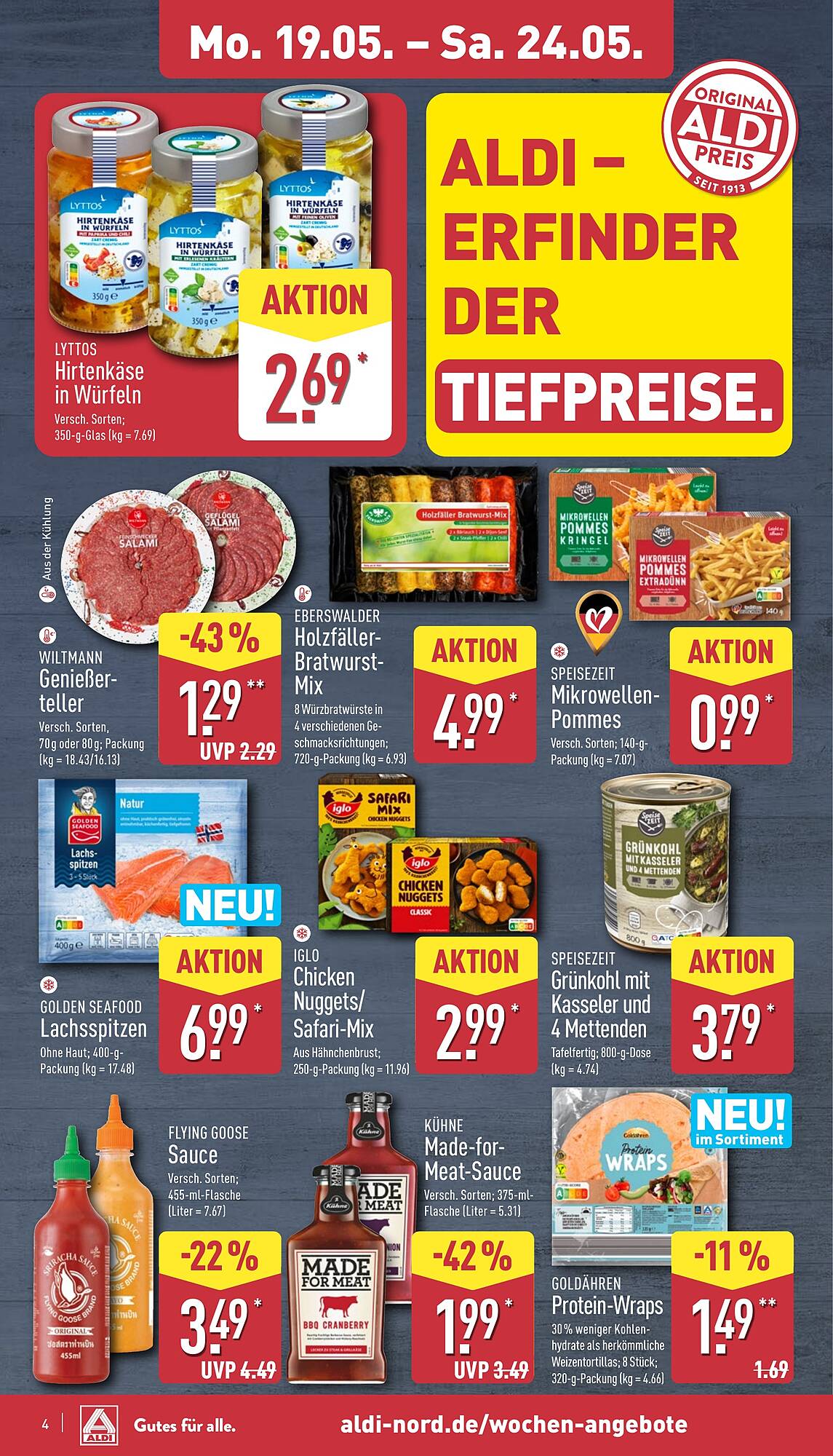 Aldi Nord folder