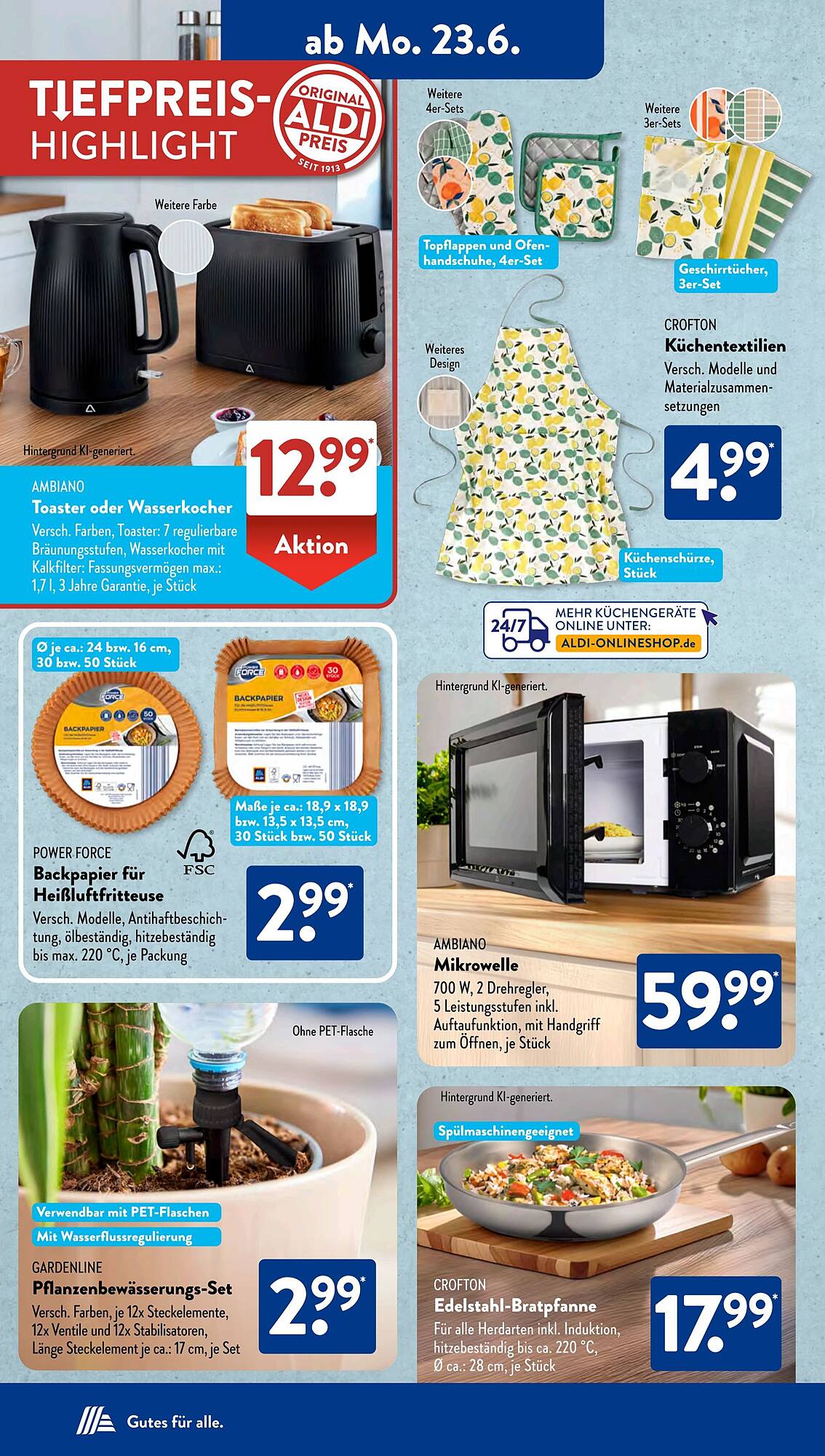 Aldi Süd folder