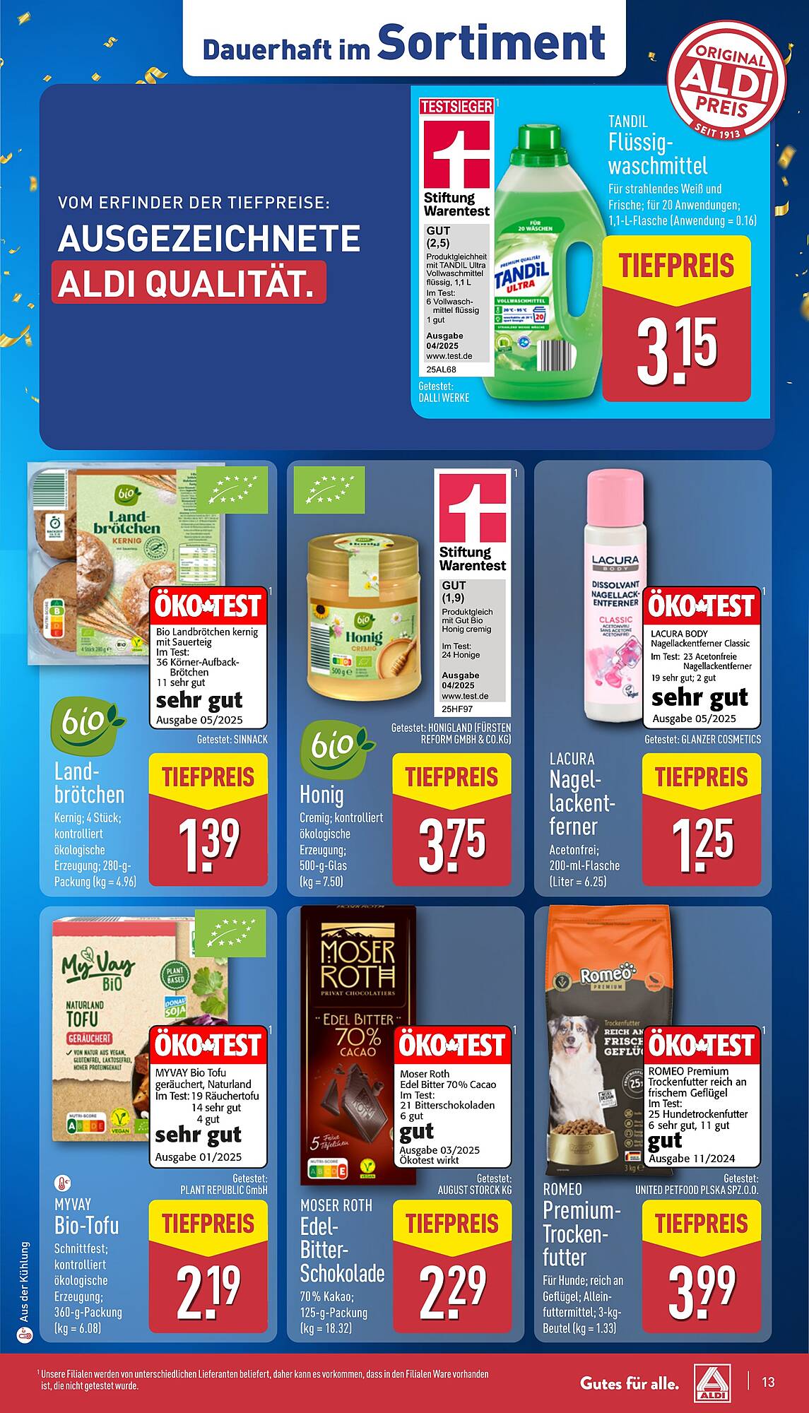 Aldi Nord folder