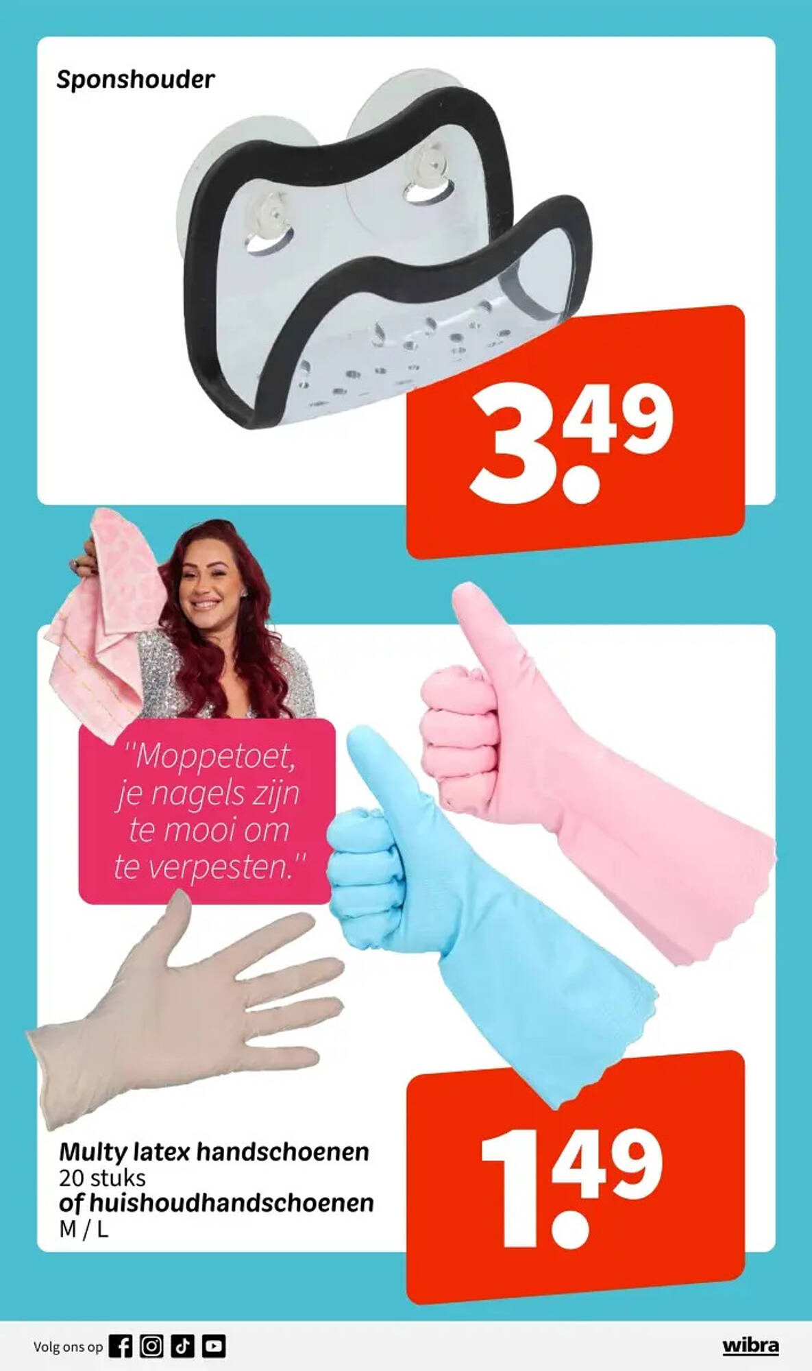 Wibra folder