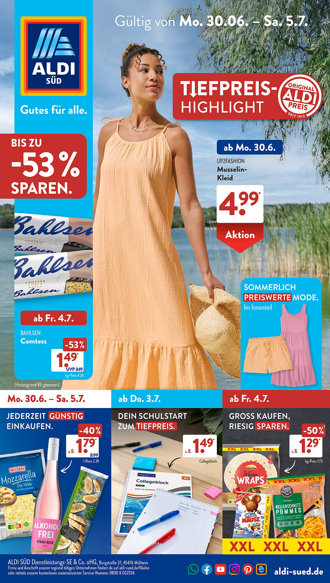 Aldi Süd folder