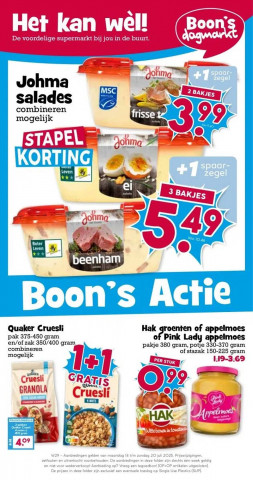 Boon's Markt folder