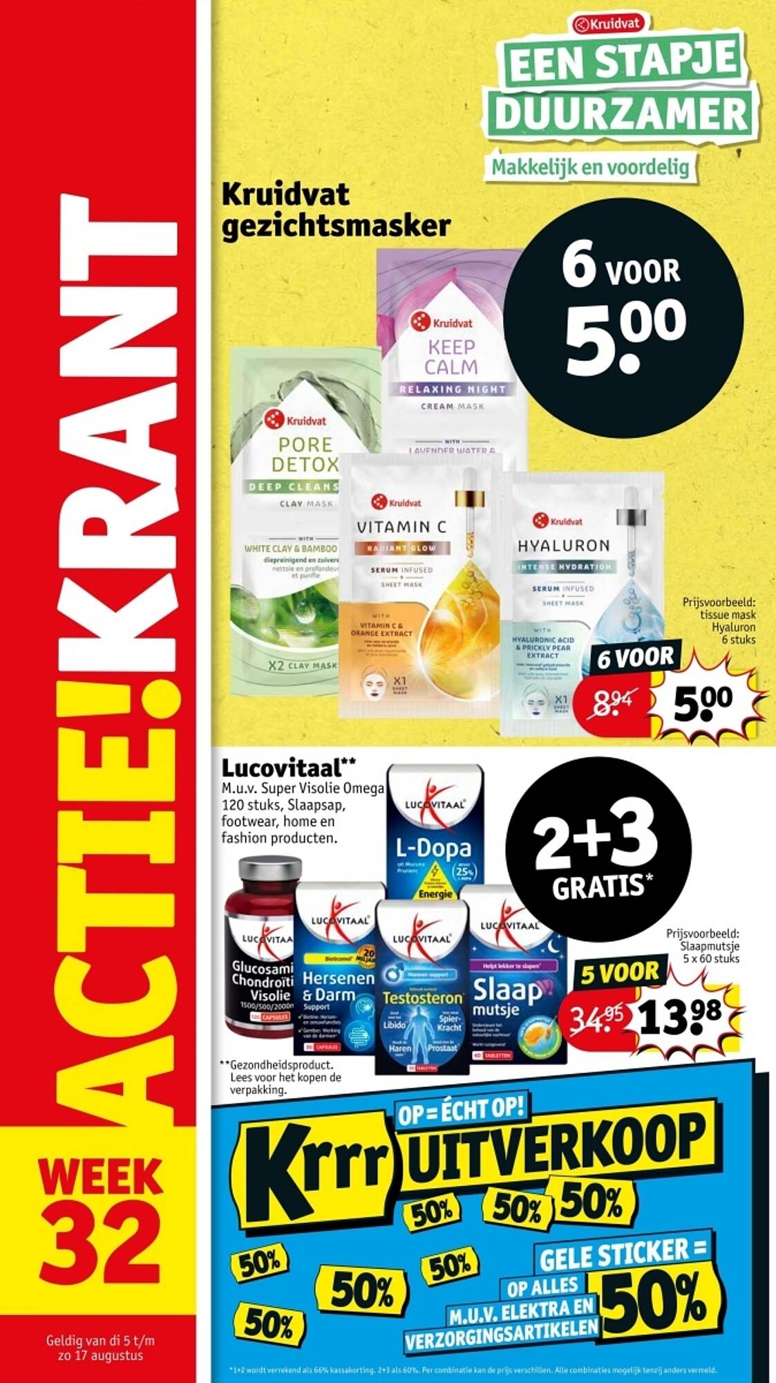 Kruidvat folder - Pagina 1