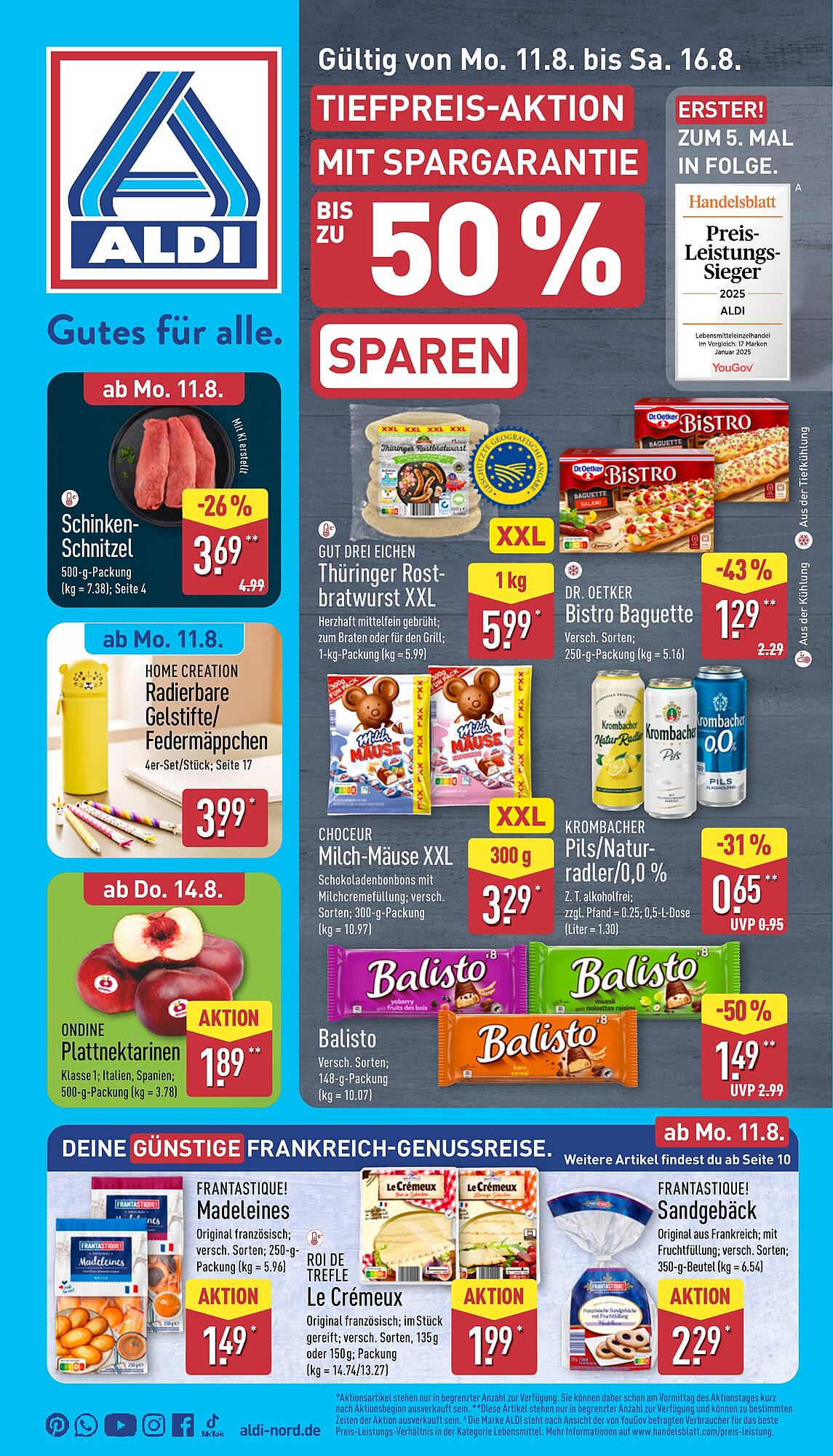 Aldi Nord folder - Pagina 1