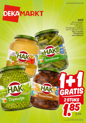 Dekamarkt folder