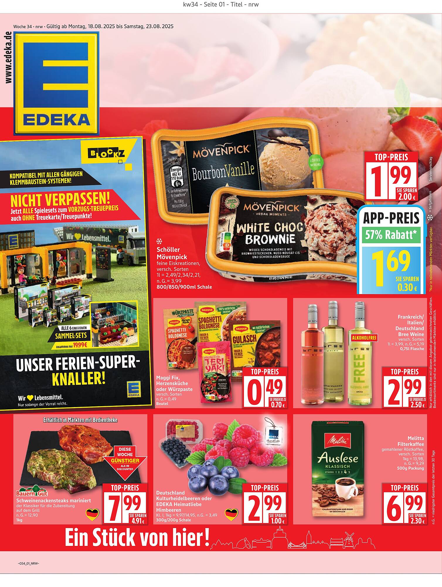 Edeka folder - Pagina 1