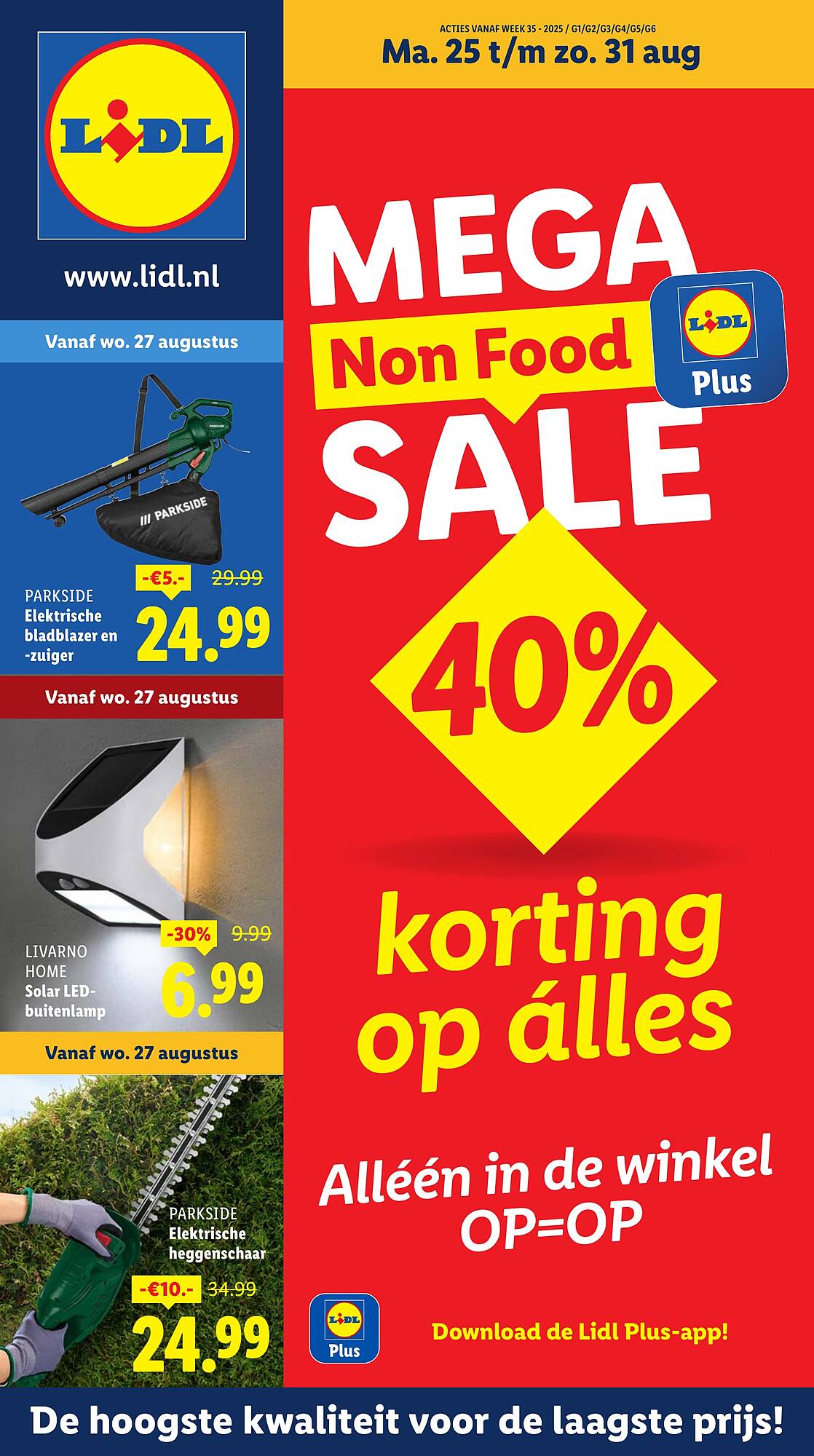 Lidl folder - Pagina 1