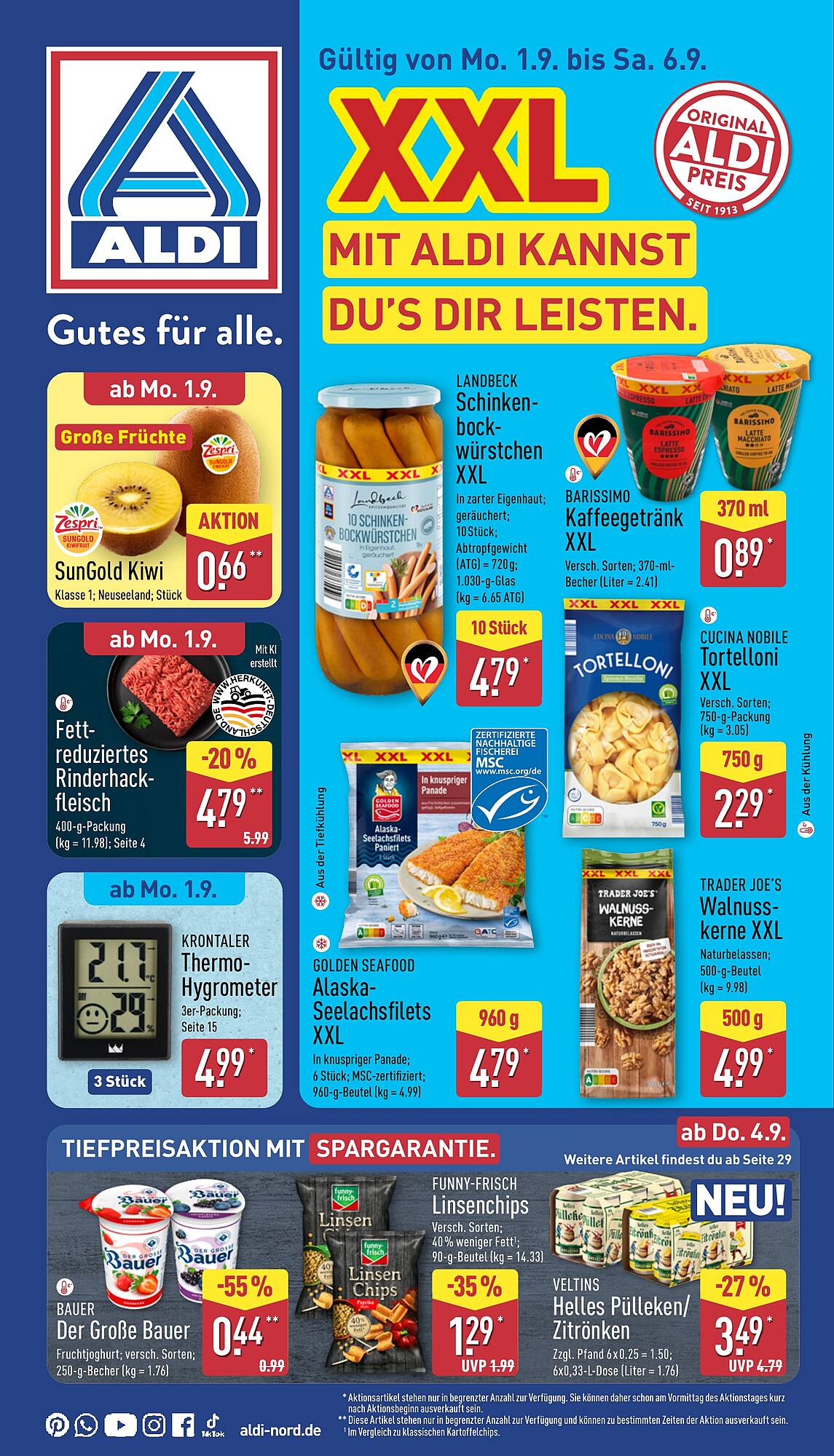 Aldi Nord folder - Pagina 1