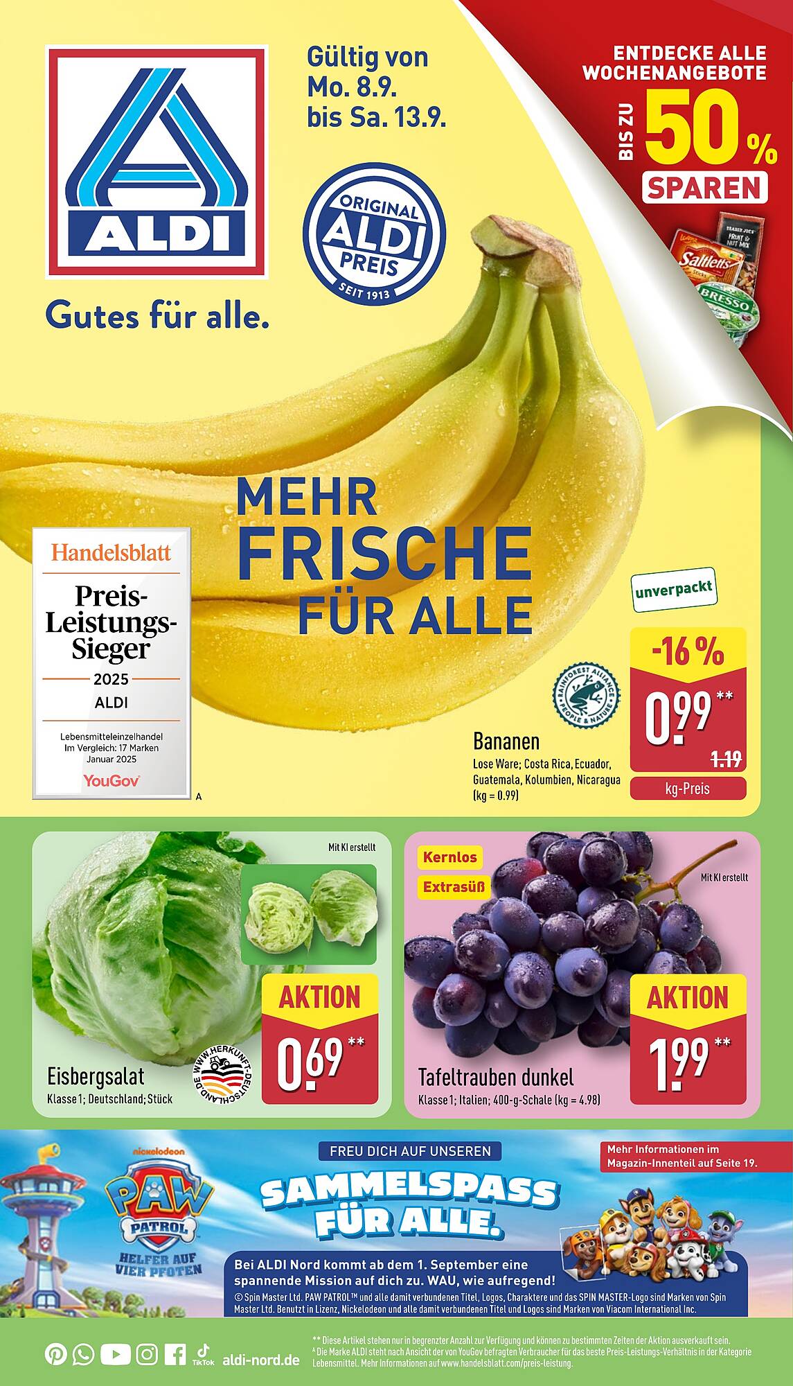 Aldi Nord folder - Pagina 1