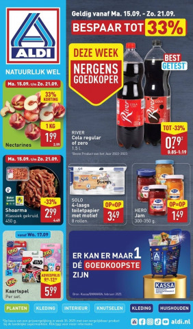 ALDI folder