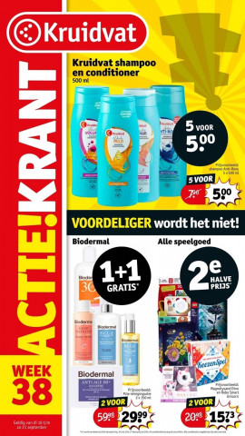 Kruidvat folder