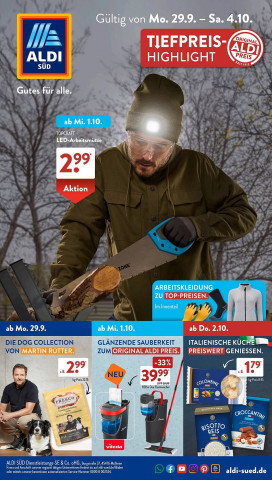 Aldi Süd folder