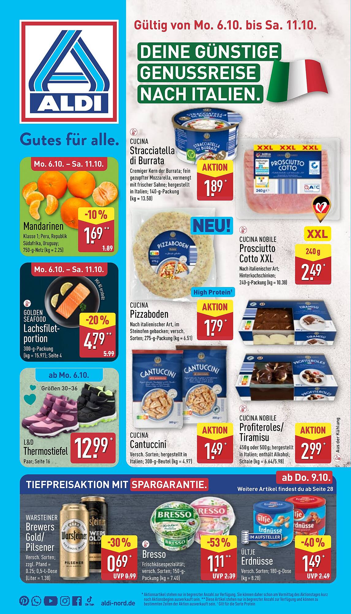 Aldi Nord folder - Pagina 1