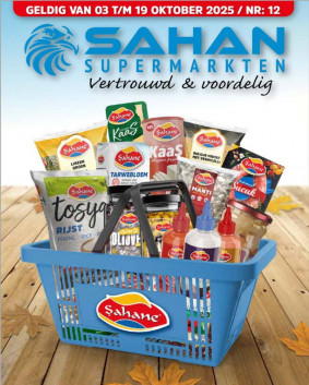 Sahan Supermarkten folder