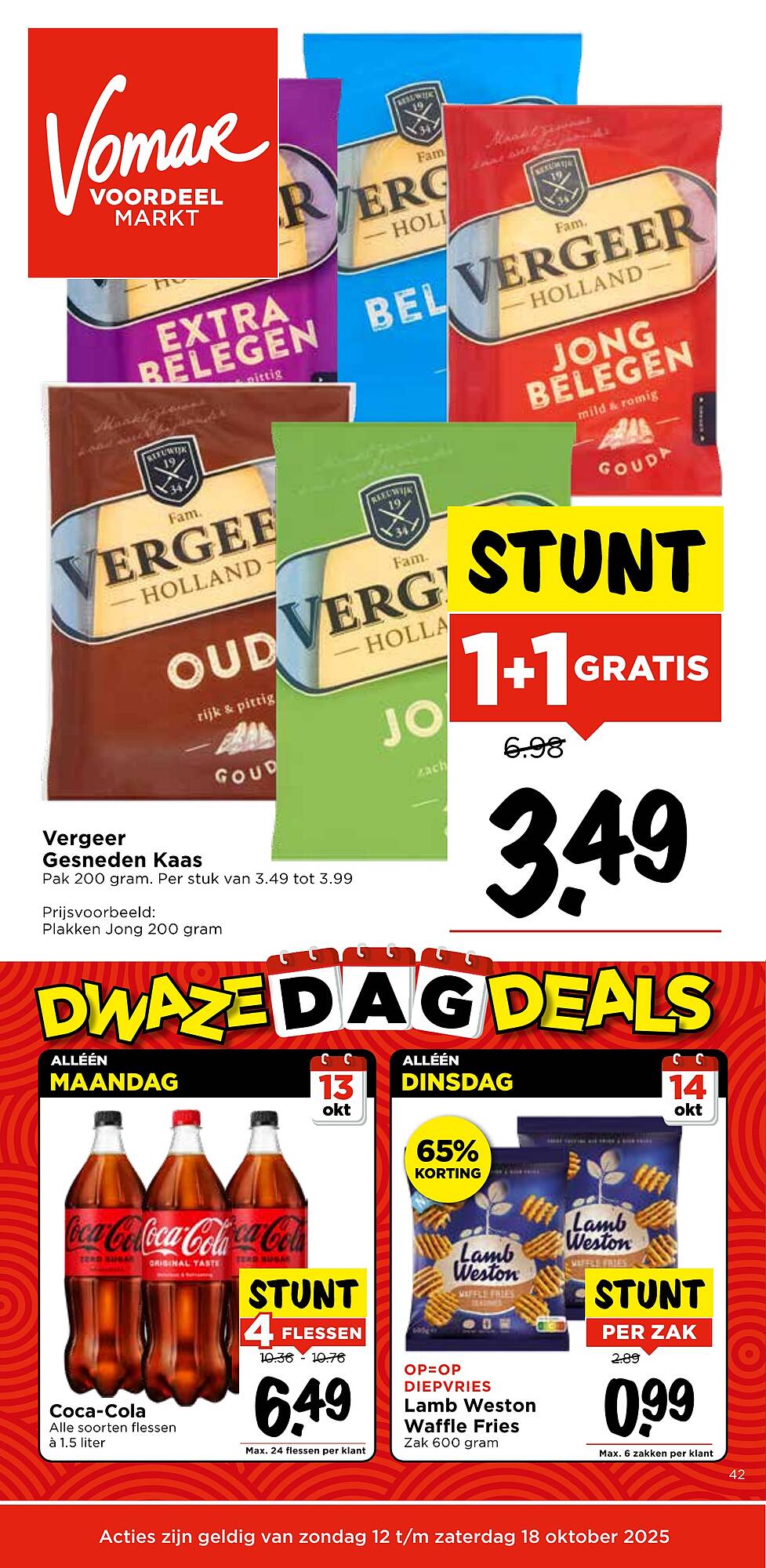 Vomar folder - Pagina 1