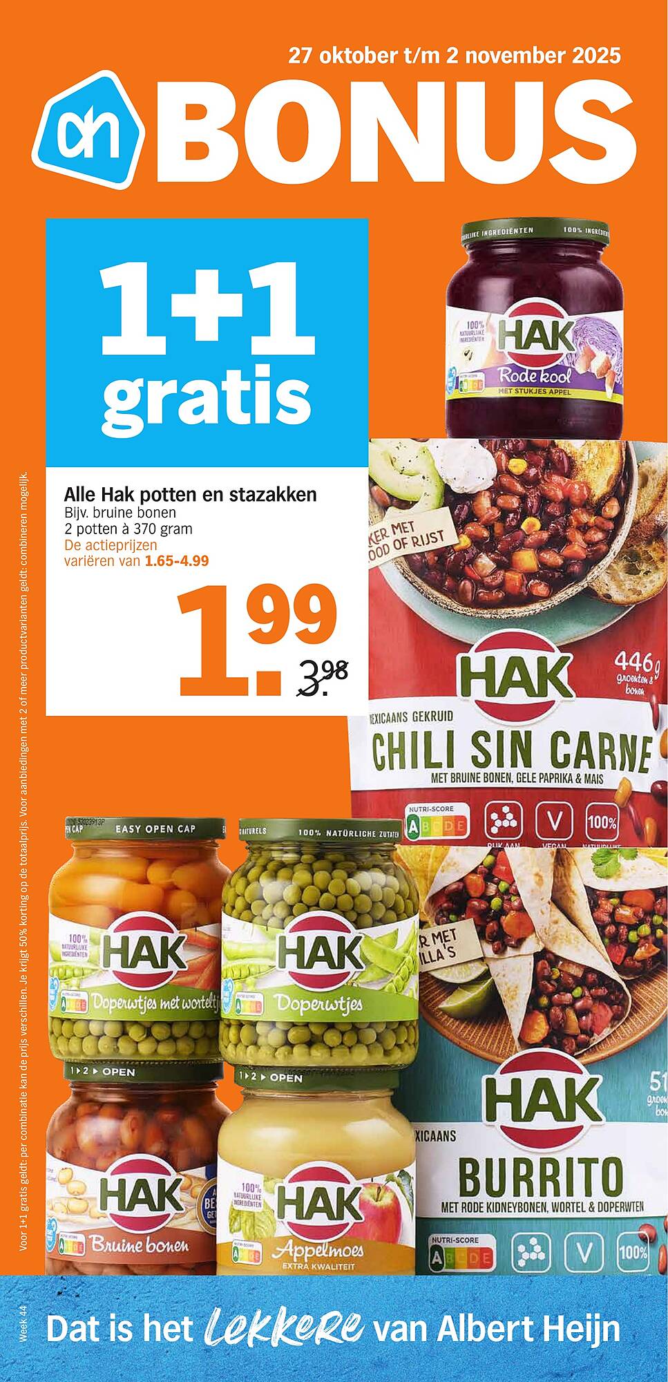 Albert Heijn folder - Pagina 1